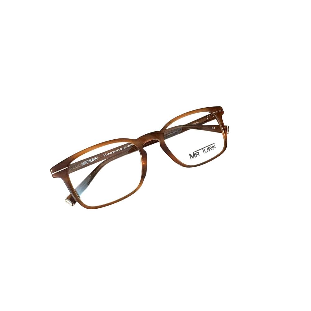 NEW Mr Turk Calatrava in walnut Eyeglasses